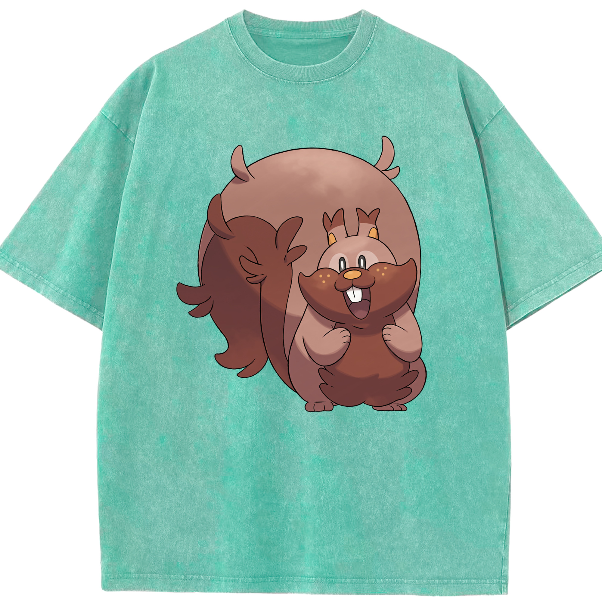 （画像用） ポケットモンスター Pokémon 綿100% ヴィンテージ風 半袖Tシャツ（フロントプリント）